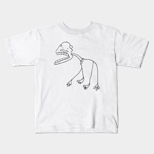 Mustache man Kids T-Shirt